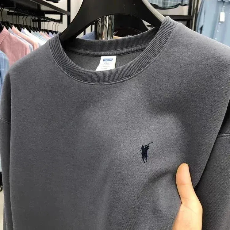 Polo Ralph Lauren Classic Logo Grey Sweatshirt