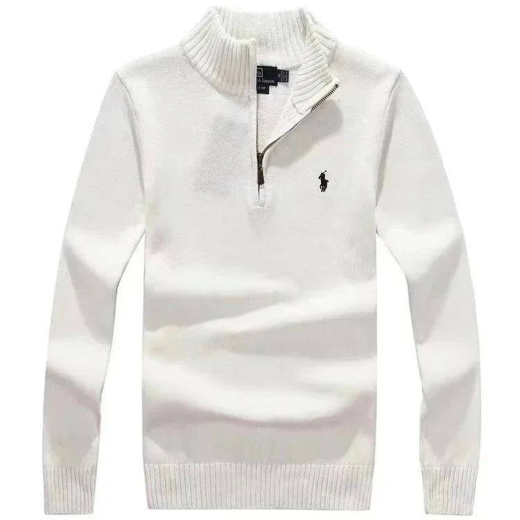 Polo Ralph Lauren White Polo Bear Sweater