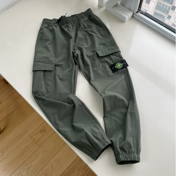 Stone Island 68-15 Olive Cargo Pants