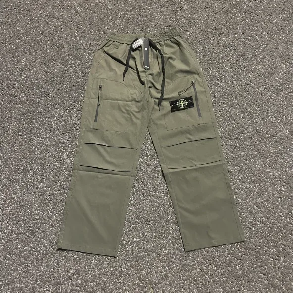 Stone Island 68-15 Olive Cargo Pants