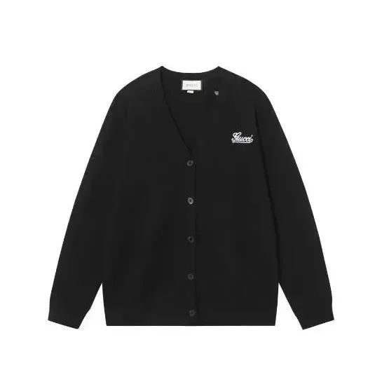 Gucci Classic Logo Black Cardigan