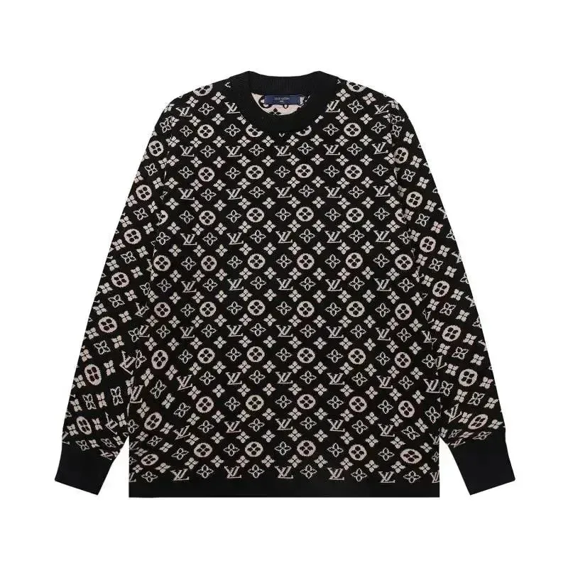 Louis Vuitton Monogram Sweater Black