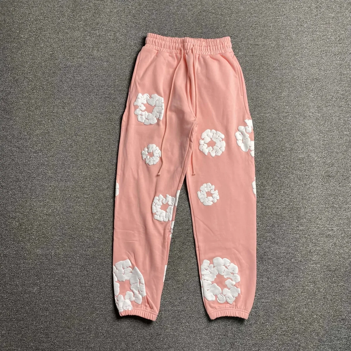 Pink Cloud Print Sweatpants