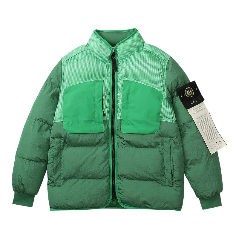 Stone Island 68-15 Green Puffer Jacket
