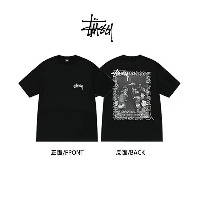 Stussy Stüssy Basic Logo Black T-Shirt