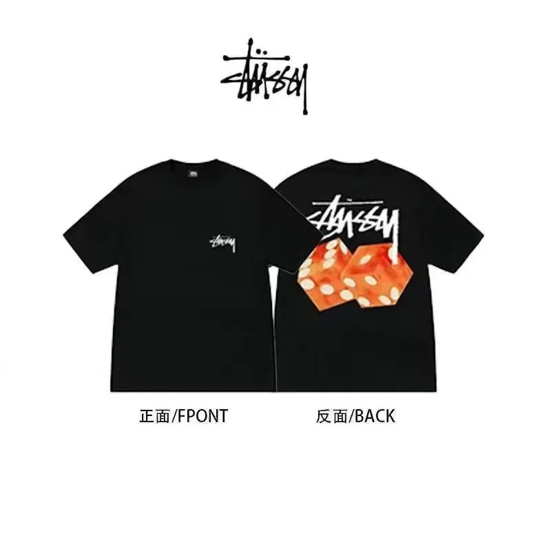 Stussy Stüssy Dice Black T-Shirt
