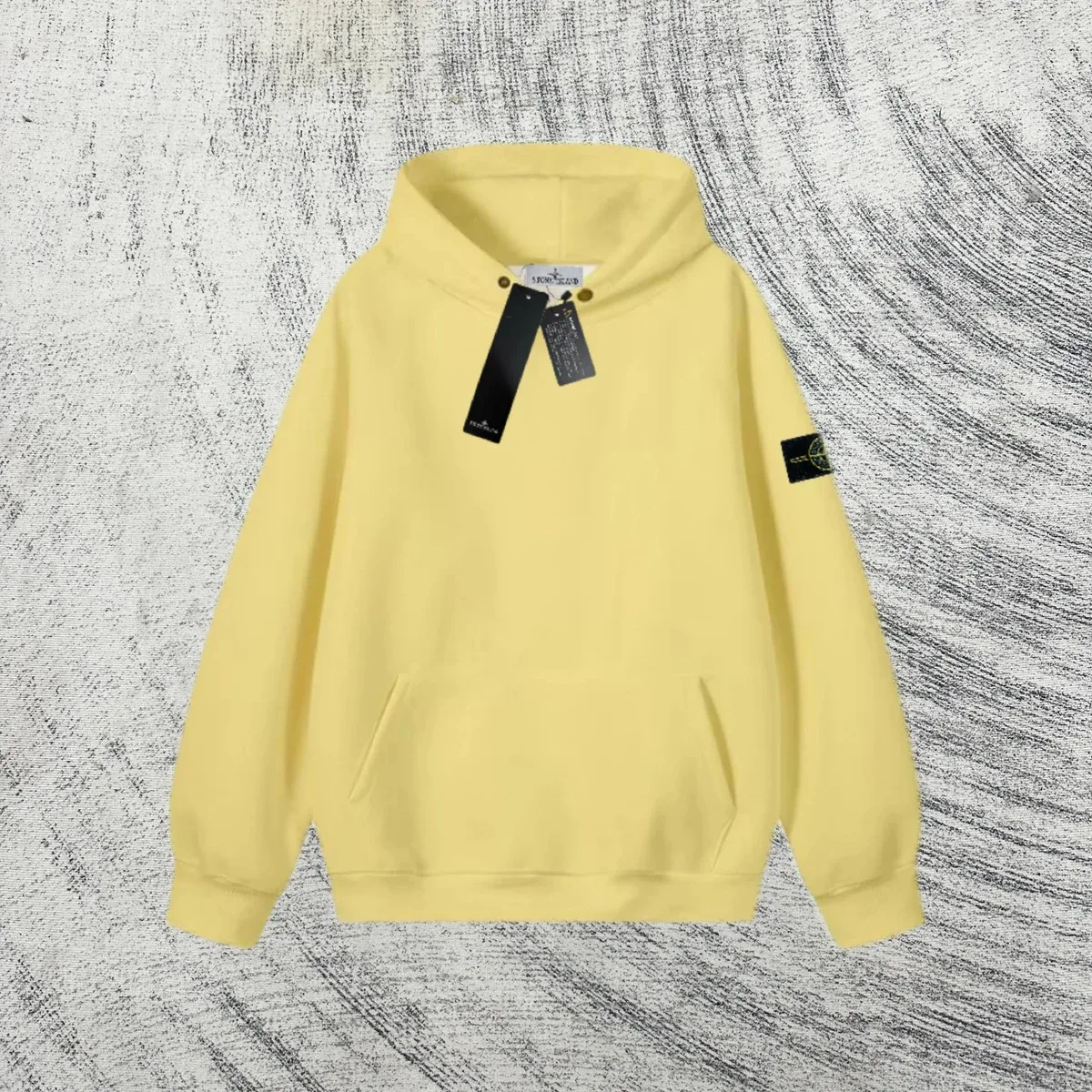 Stone Island Shadow Project Yellow Hoodie