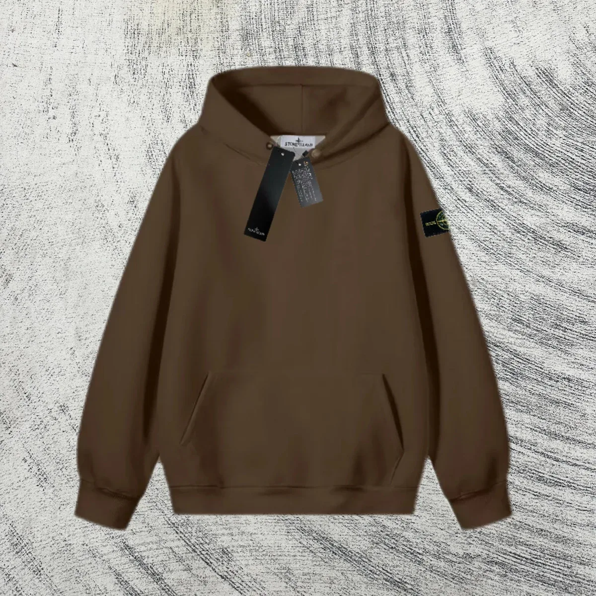 Stone Island Shadow Project Hoodie Brown Casual Top