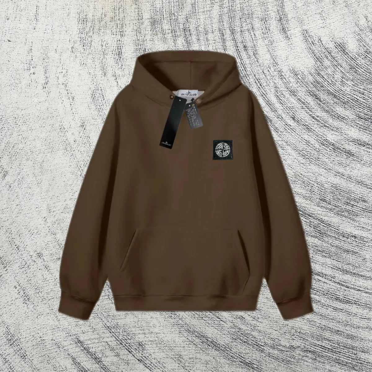 Stone Island 68-15 Brown Hoodie