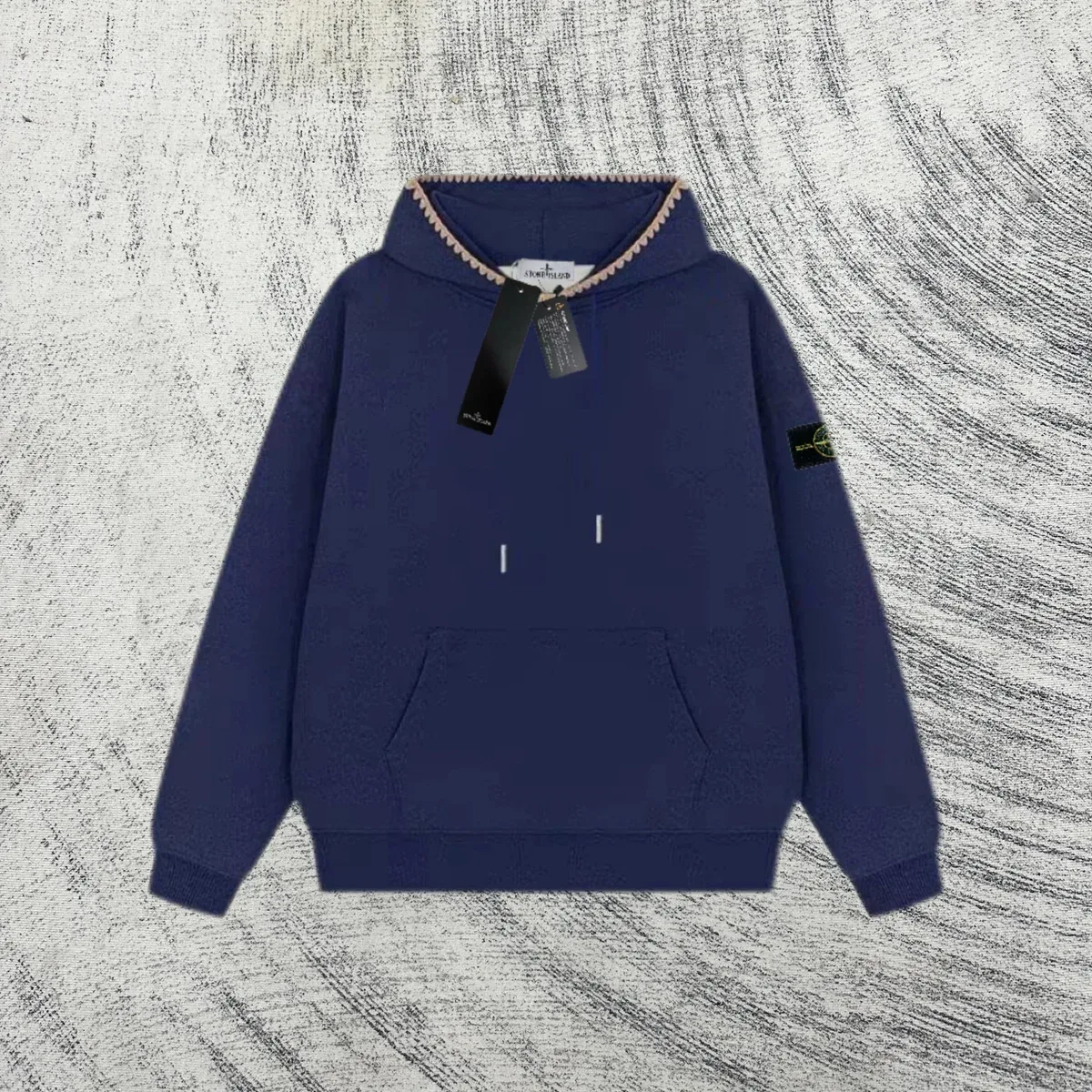 Stone Island 68-15 Navy Hoodie