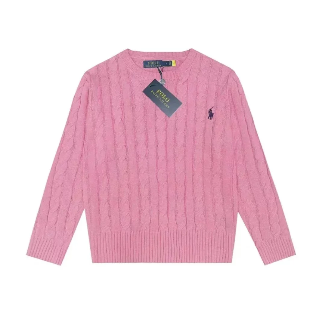 Polo Ralph Lauren Polo Ralph Lauren Cable Knit Sweater Pink Pink - 1
