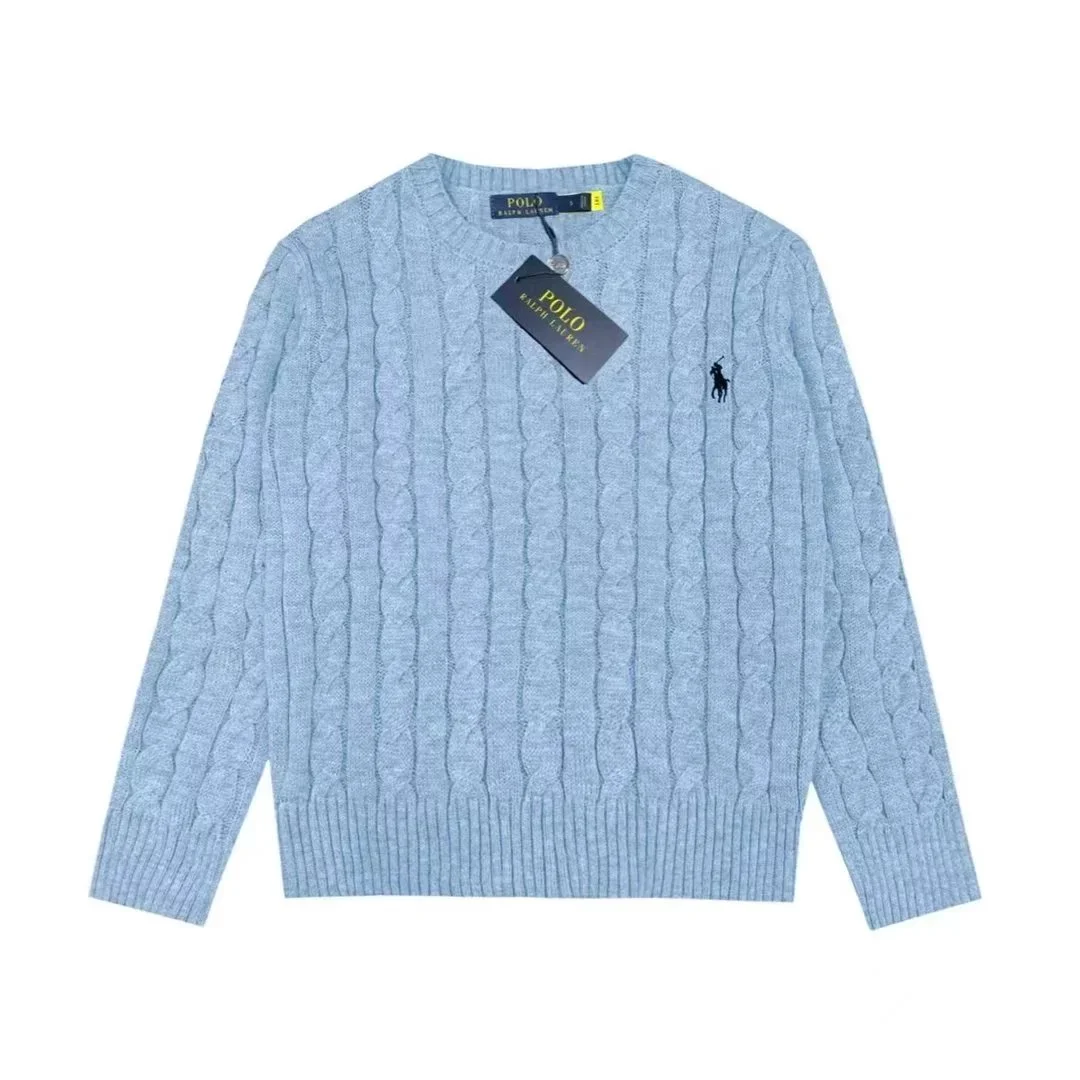 Polo Ralph Lauren Cable Knit Sweater Light Blue