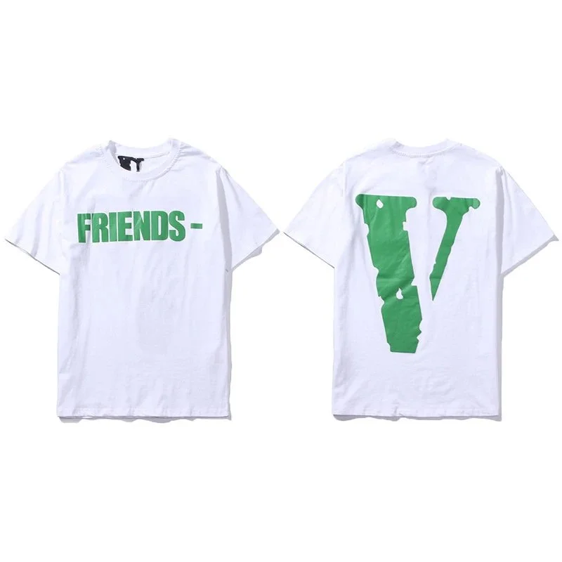 White Friends V Logo T-Shirt