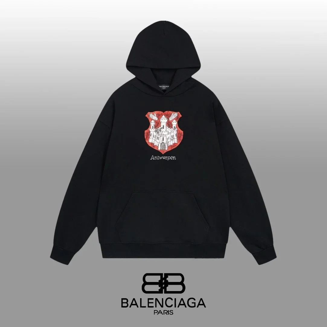 Balenciaga Antwerpen Black Hoodie