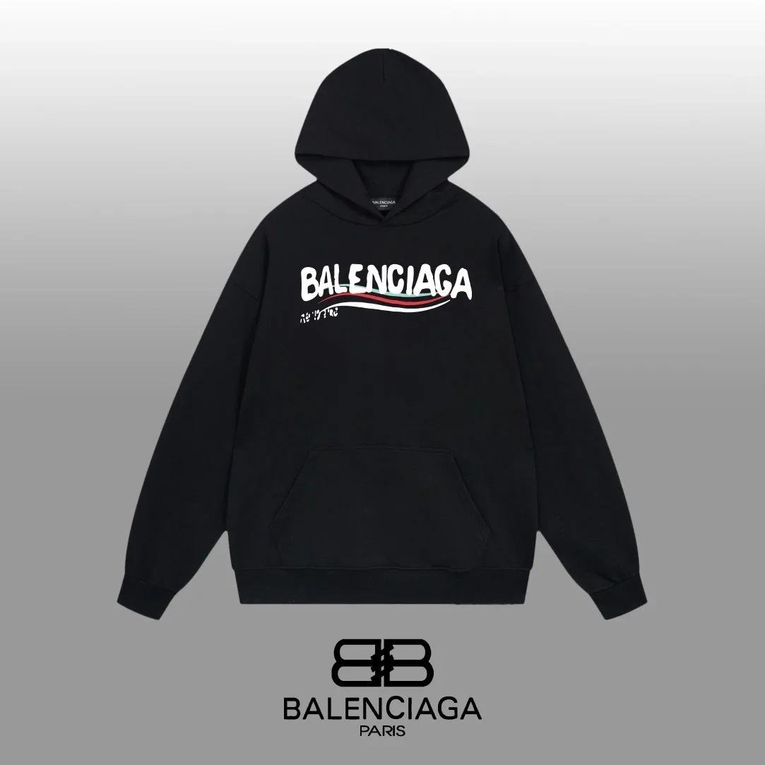 Balenciaga '21' Black Hoodie