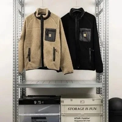 Carhartt WIP Polar Fleece Black Jacket