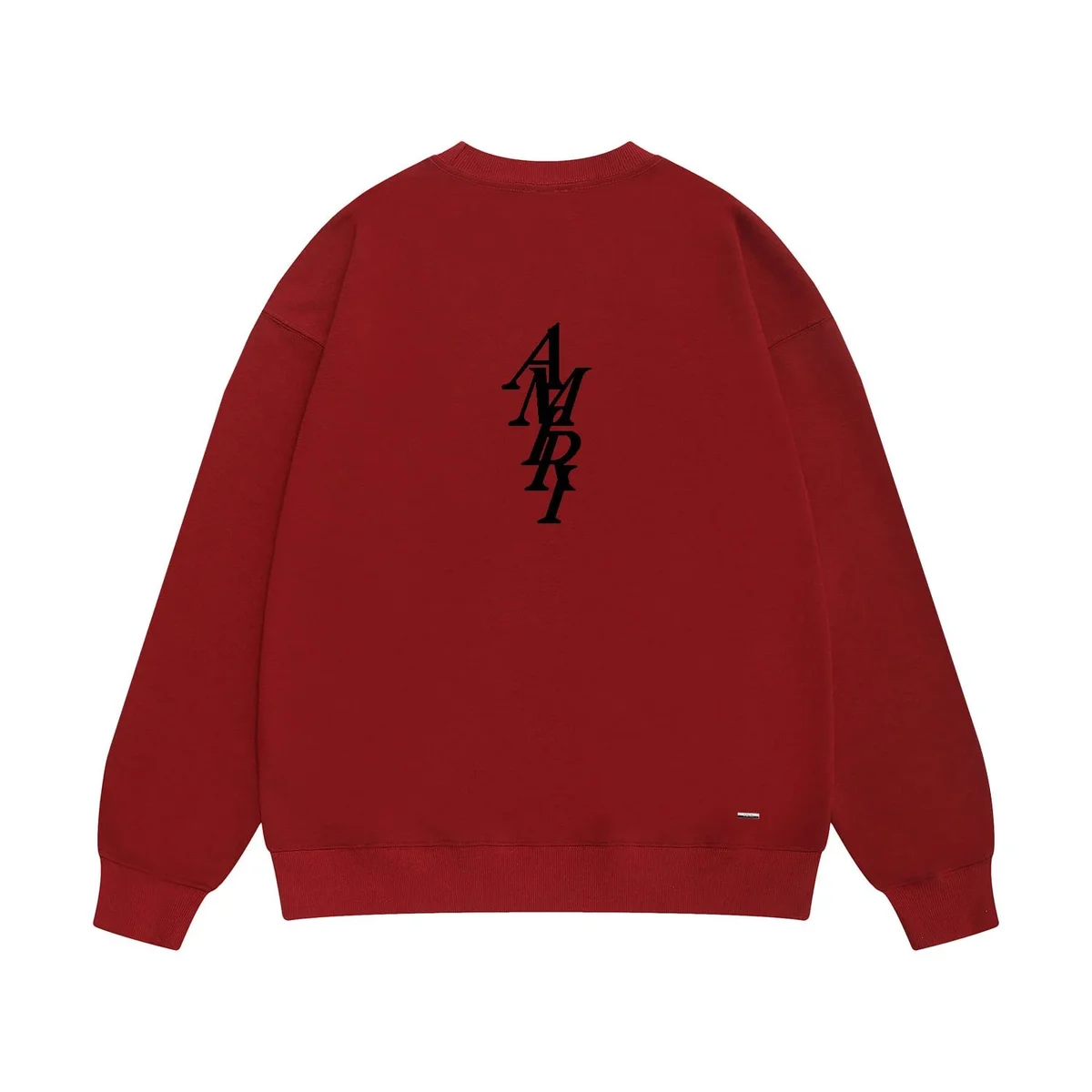 Amiri Red AMRI Logo Crewneck Sweatshirt