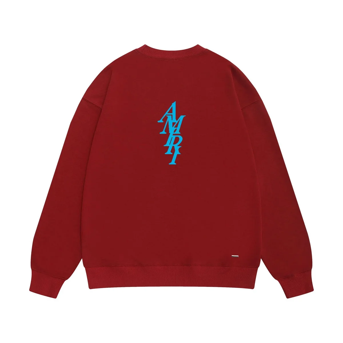 Amiri Red AMRI Logo Crewneck Sweatshirt