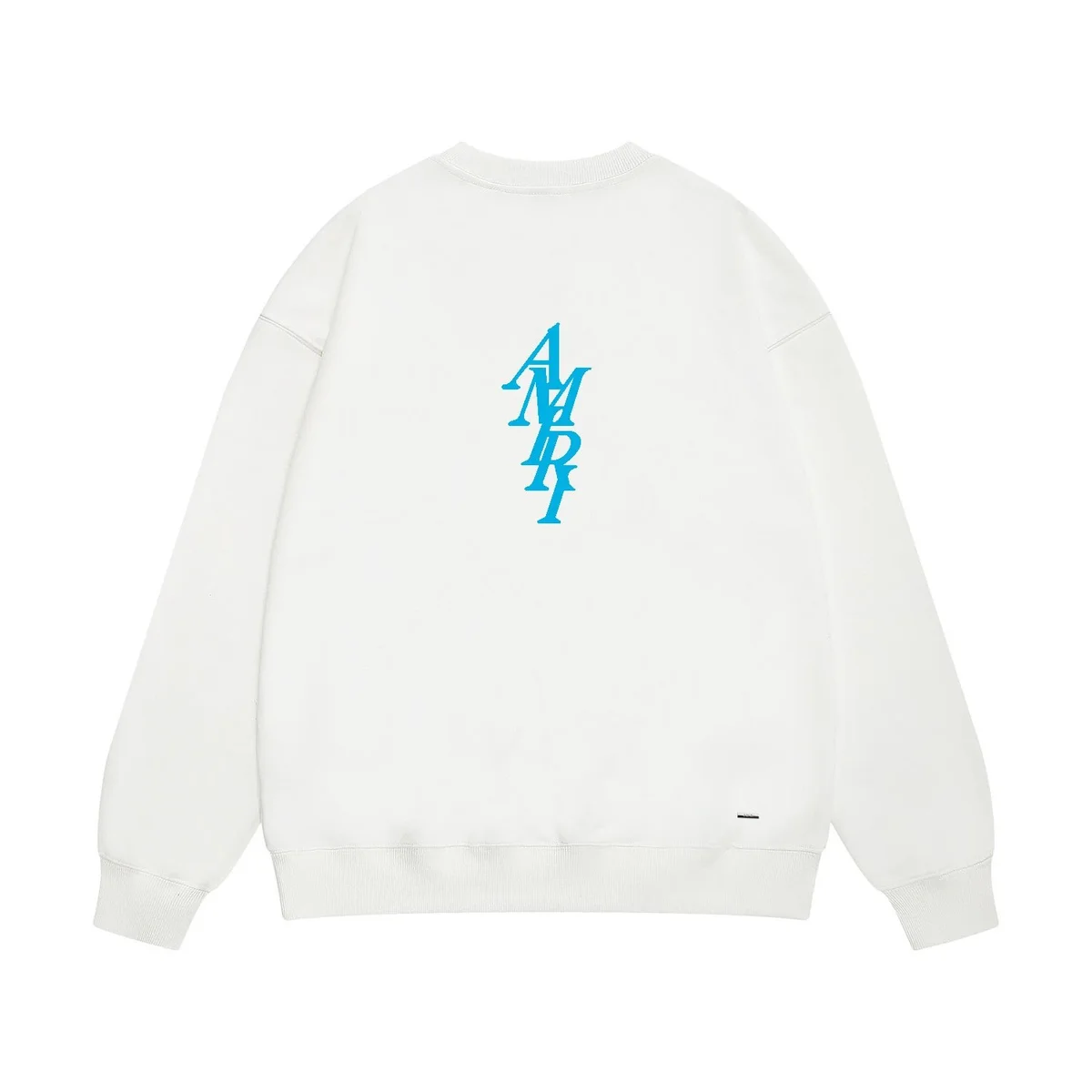 Amiri AMRI Logo Crewneck Sweatshirt White