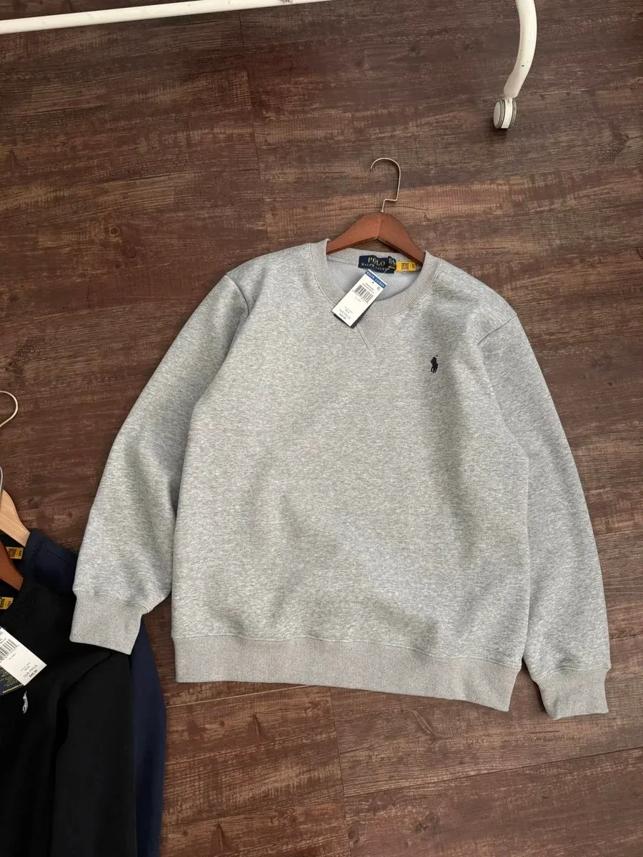 Polo Ralph Lauren Big Pony Grey Crewneck Sweatshirt