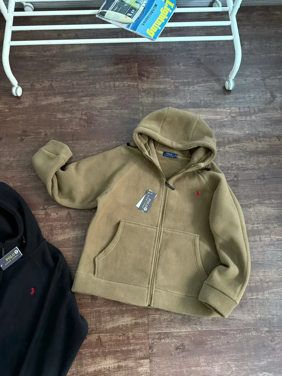 Polo Ralph Lauren Big Pony Olive Fleece Hoodie