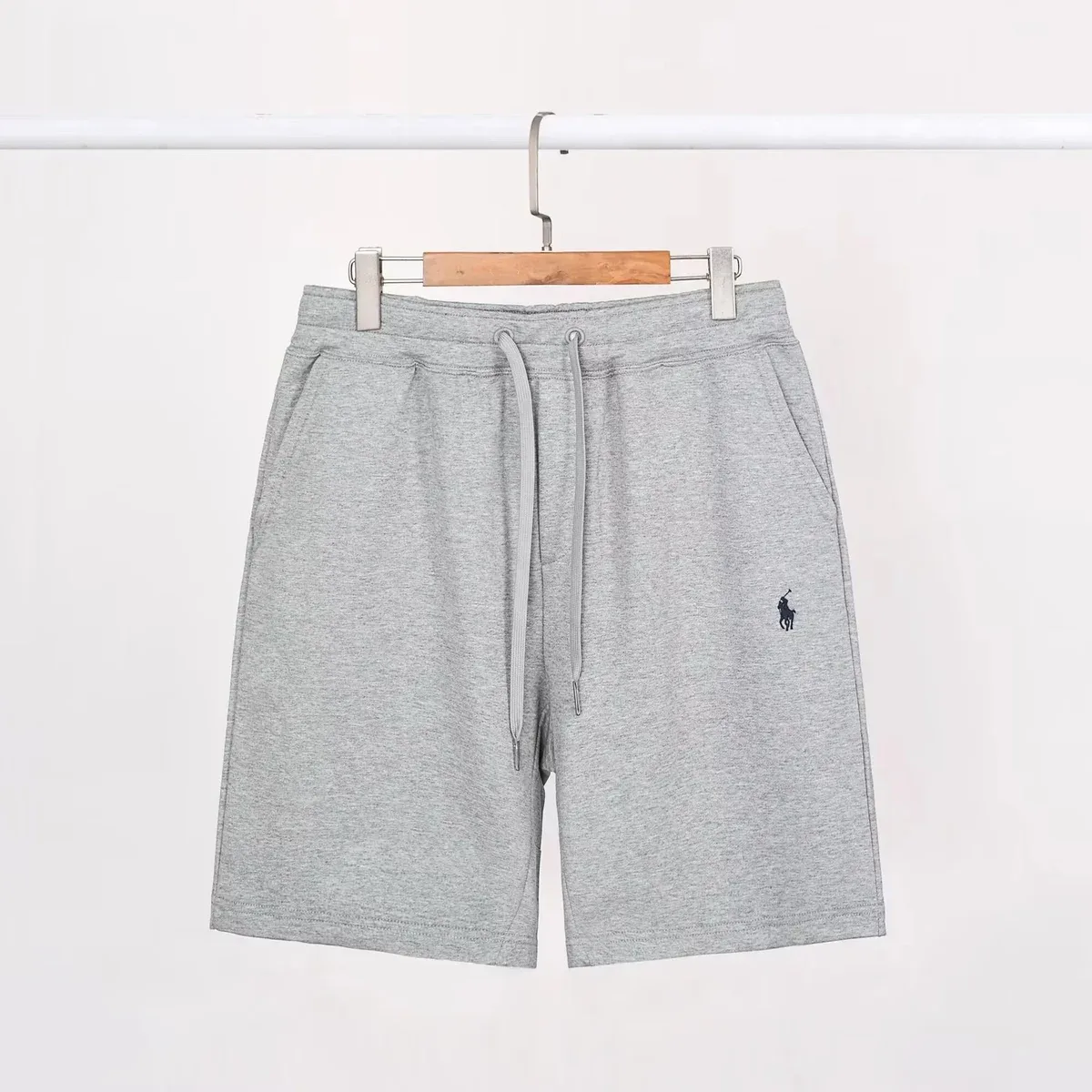 Polo Ralph Lauren Big Pony Grey Cotton Shorts