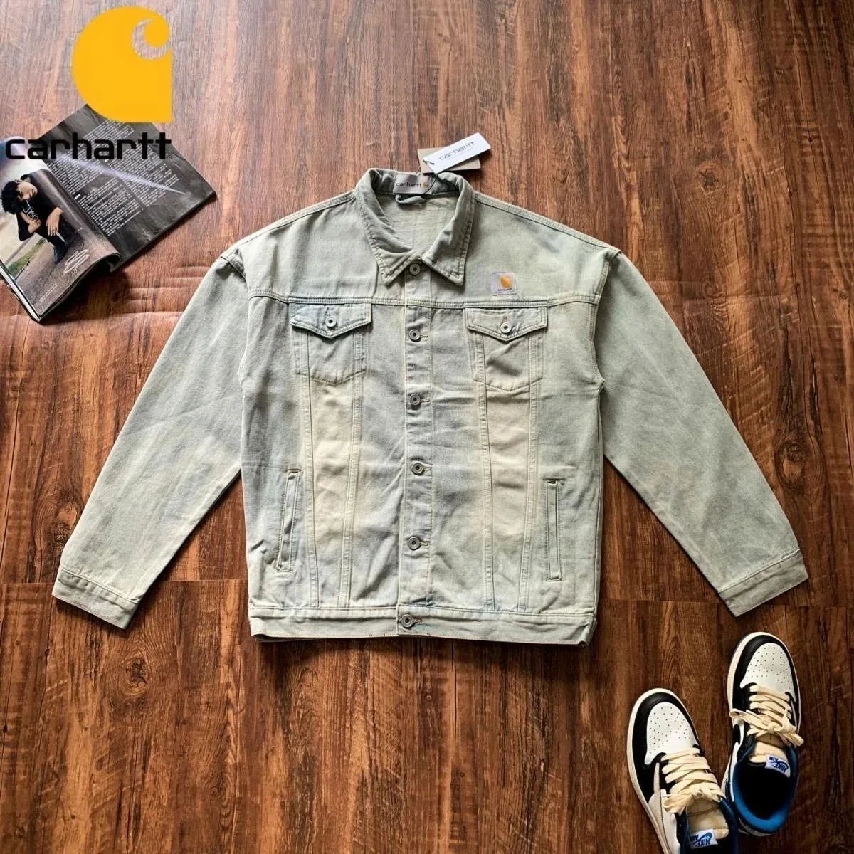 Carhartt Light Denim Jacket Casual