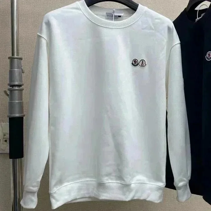Moncler Maya White Crewneck Sweatshirt