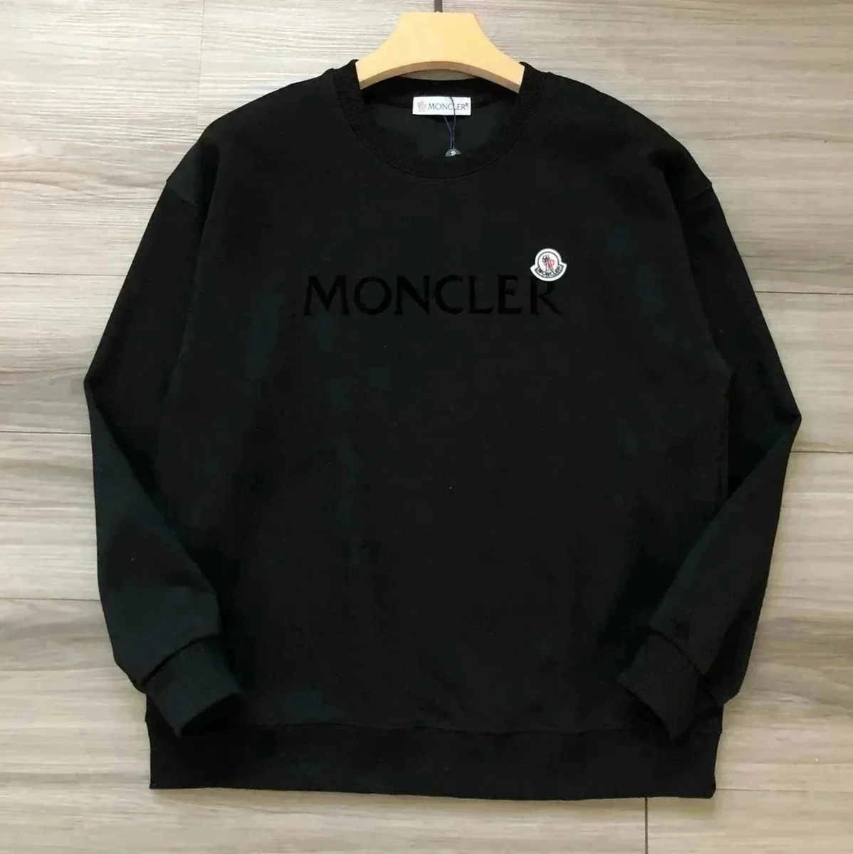 Moncler Black Logo Sweatshirt