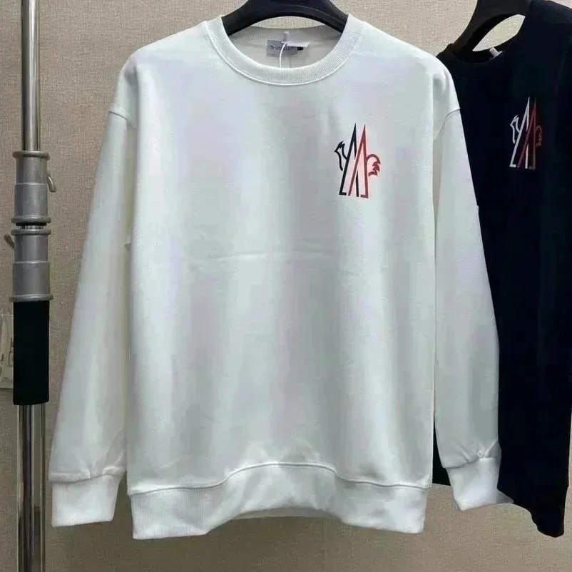 Moncler White Logo Sweatshirt