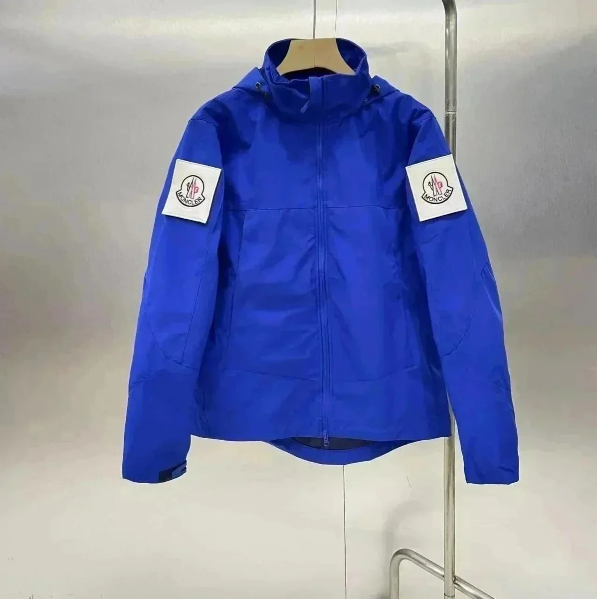 Moncler Blue Classic Coat