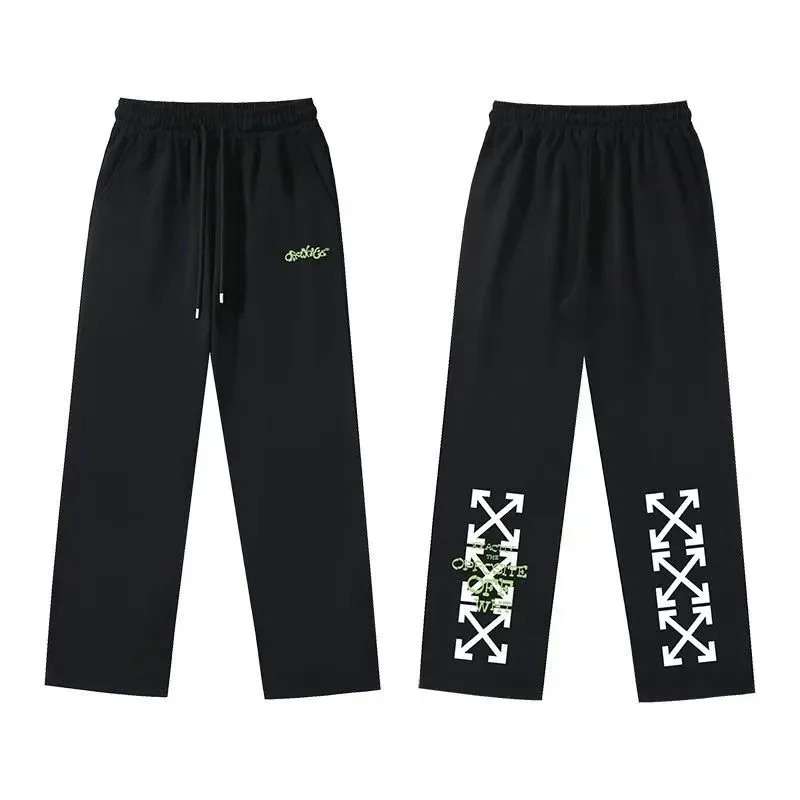Off-White OW100 Black Arrow Print Pants