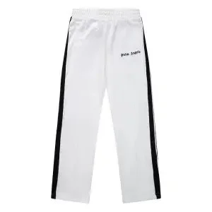 Palm Angels Track Pants White/Black