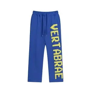 Blue Vertabrae Track Pants