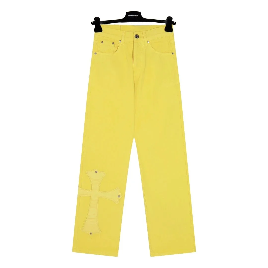 Balenciaga OG Style 36 Yellow Jeans