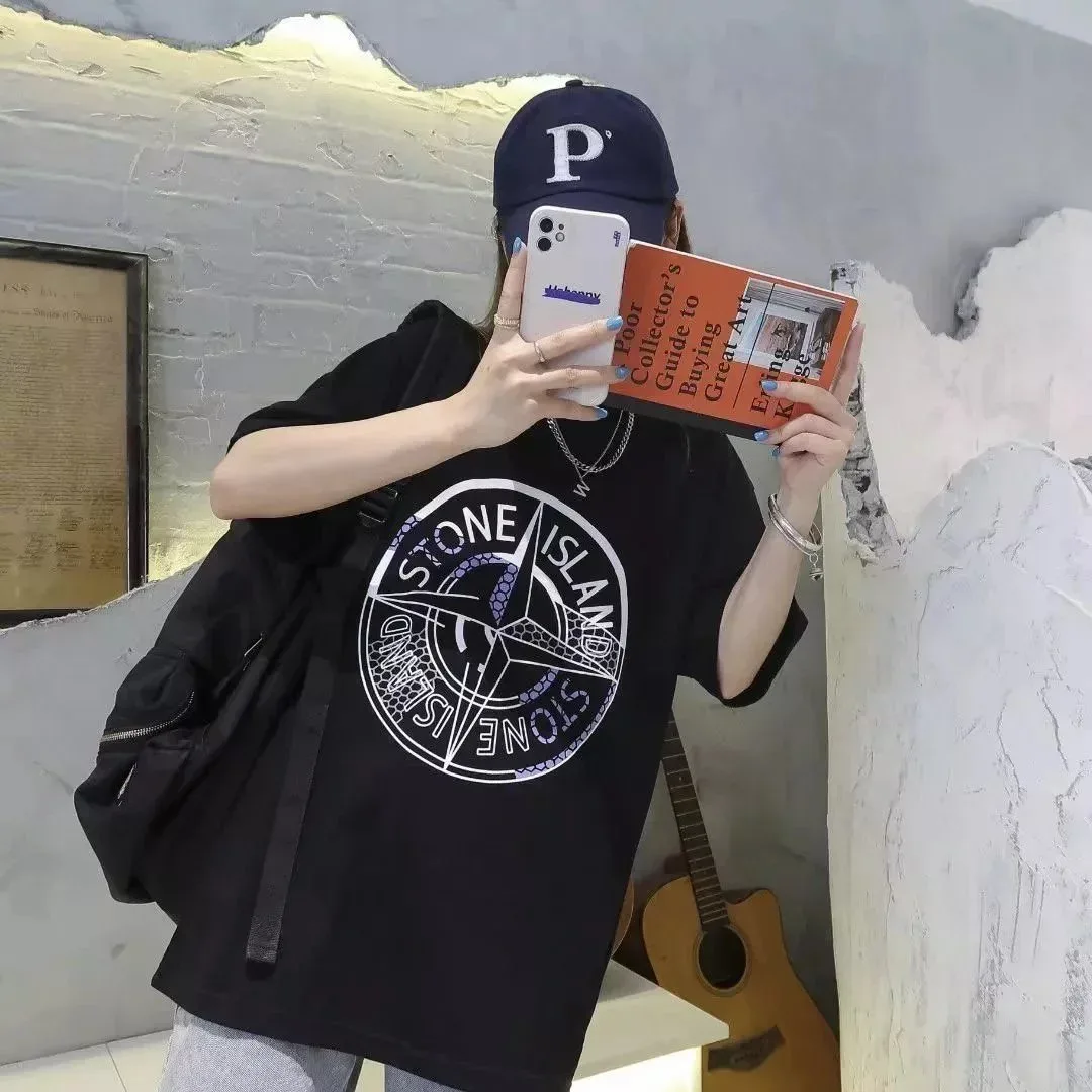 Stone Island 68-15 Black Oversized T-Shirt