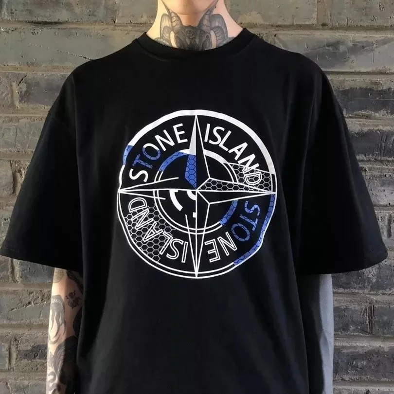 Stone Island 68-15 Black T-Shirt