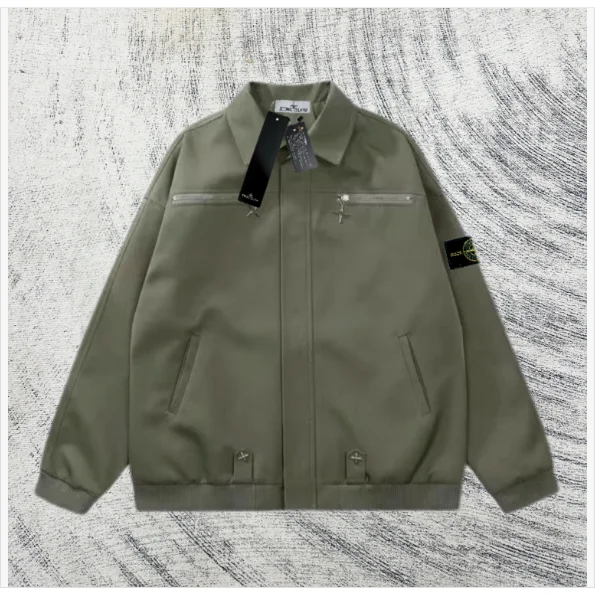 Stone Island 68-15 Olive Green Jacket