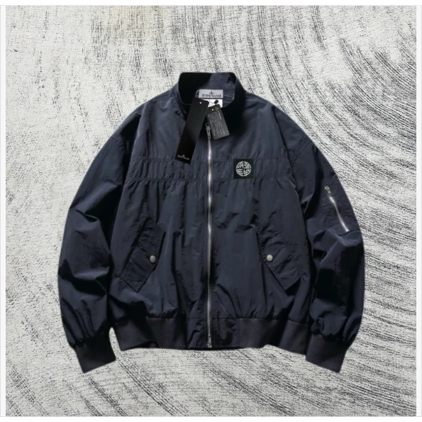 Stone Island 68-15 Navy Bomber Jacket