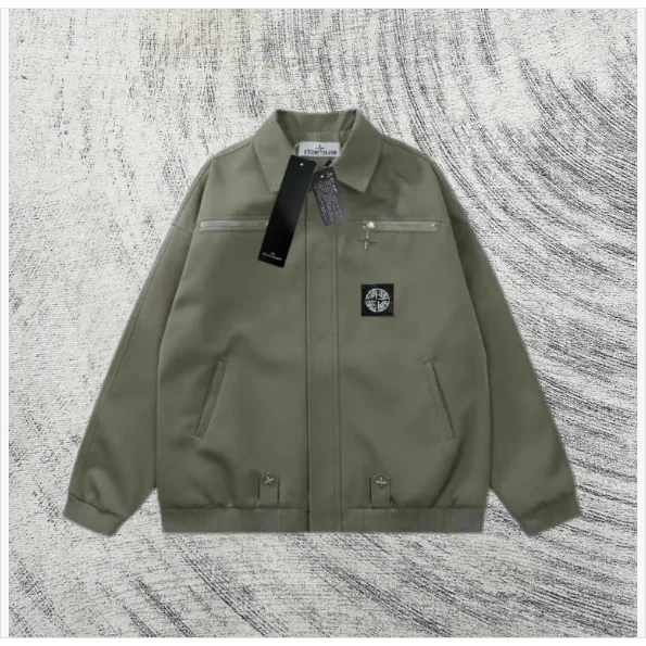 Stone Island 68-15 Olive Green Jacket