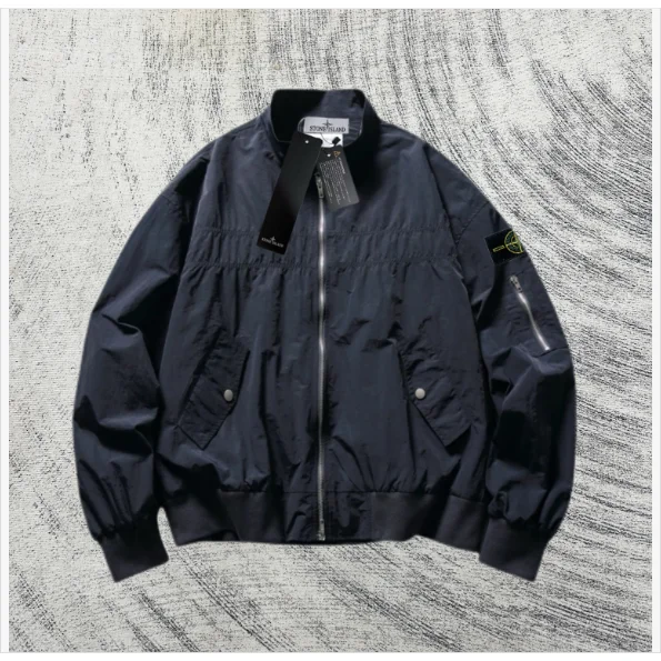 Stone Island Shadow Project Navy Bomber Jacket