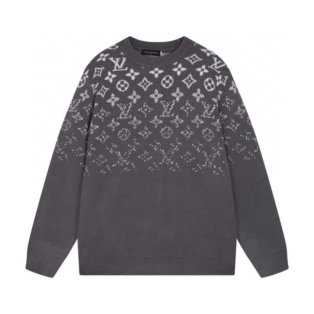 Louis Vuitton Monogram Sweater Grey