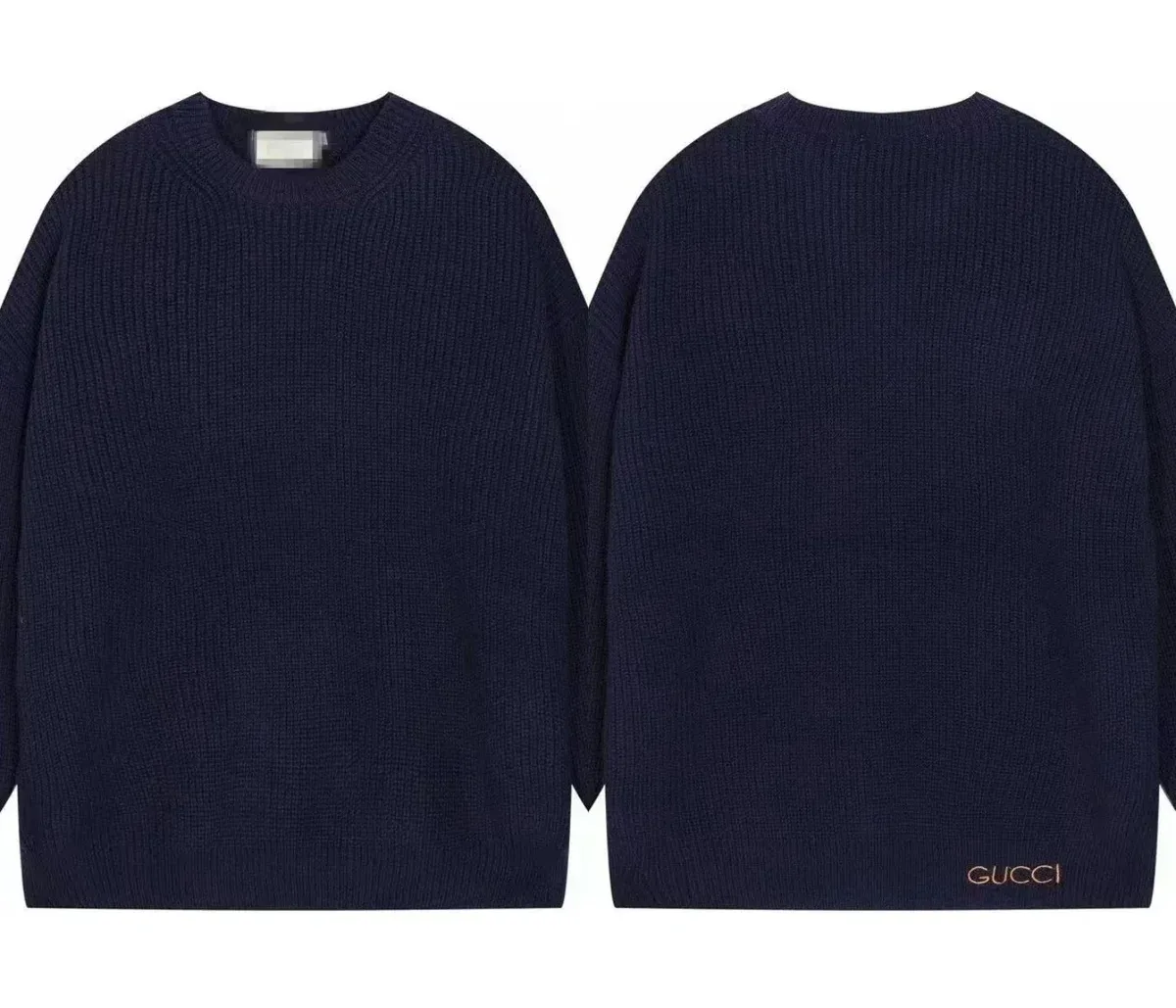 Gucci Navy Knit Sweater