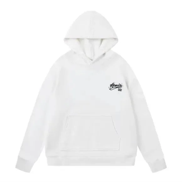 Amiri White Oversized Hoodie