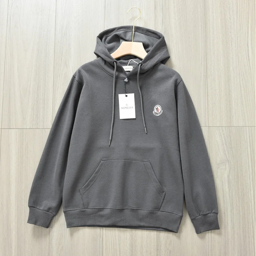 Moncler Hooded Sweatshirt in Grey