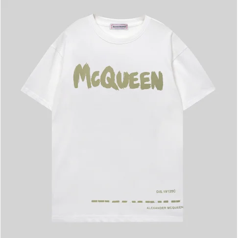 Alexander McQueen MCQUEEN White T-Shirt