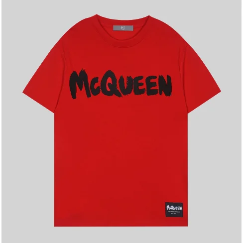 Alexander McQueen MCQUEEN Red T-Shirt