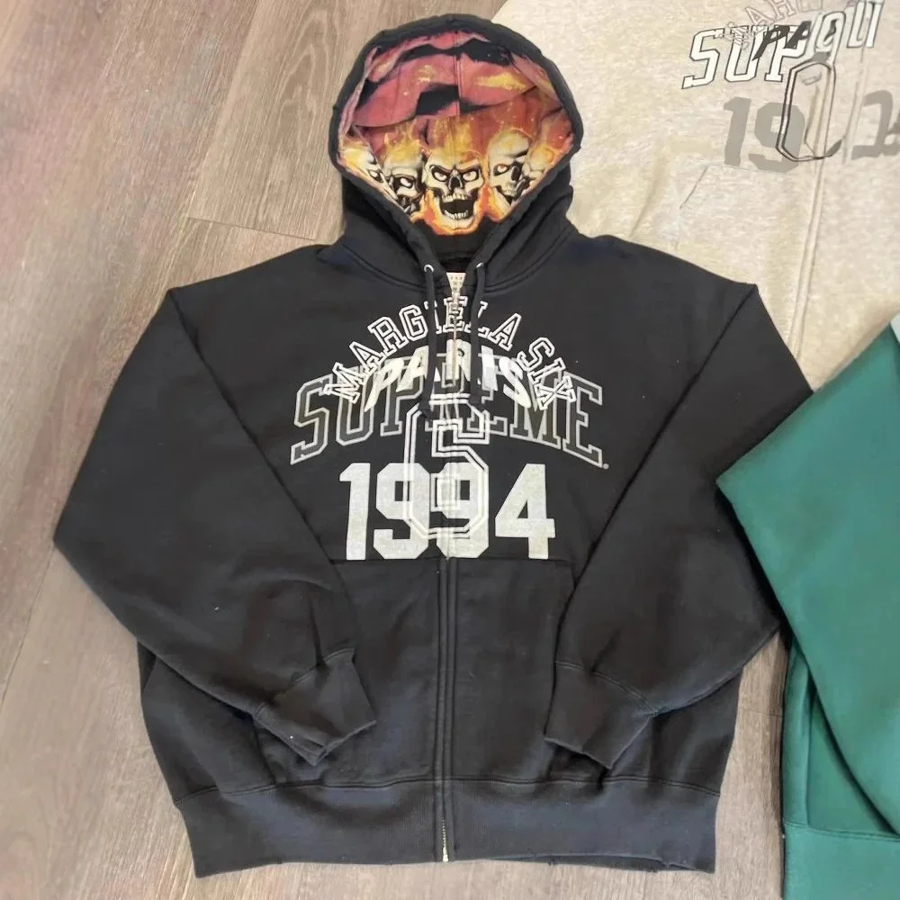 Supreme Margella Paris 1994 Black Hoodie