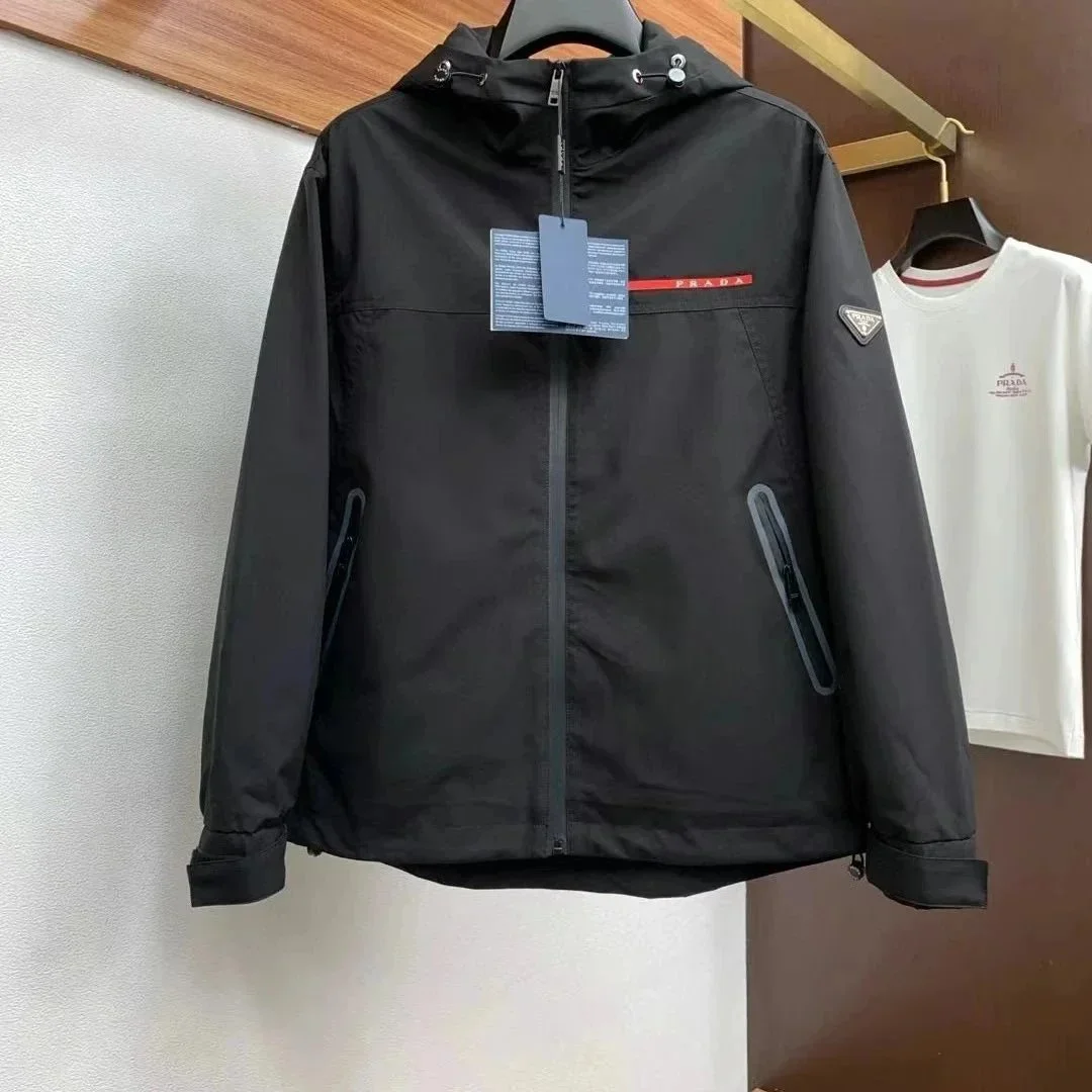 Prada Black Logo Jacket