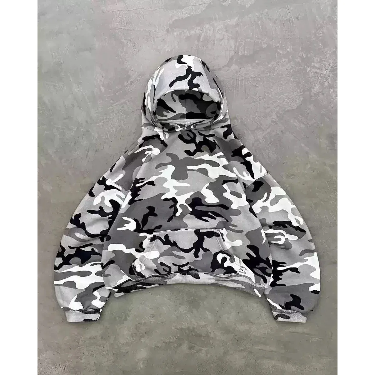 Unisex Camo Print Hoodie Sweatshirt